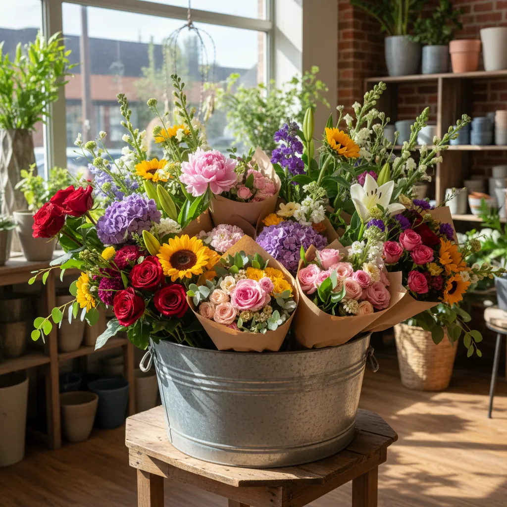 Verse losse bloemen en boeketten bij Wiro Bloembinders